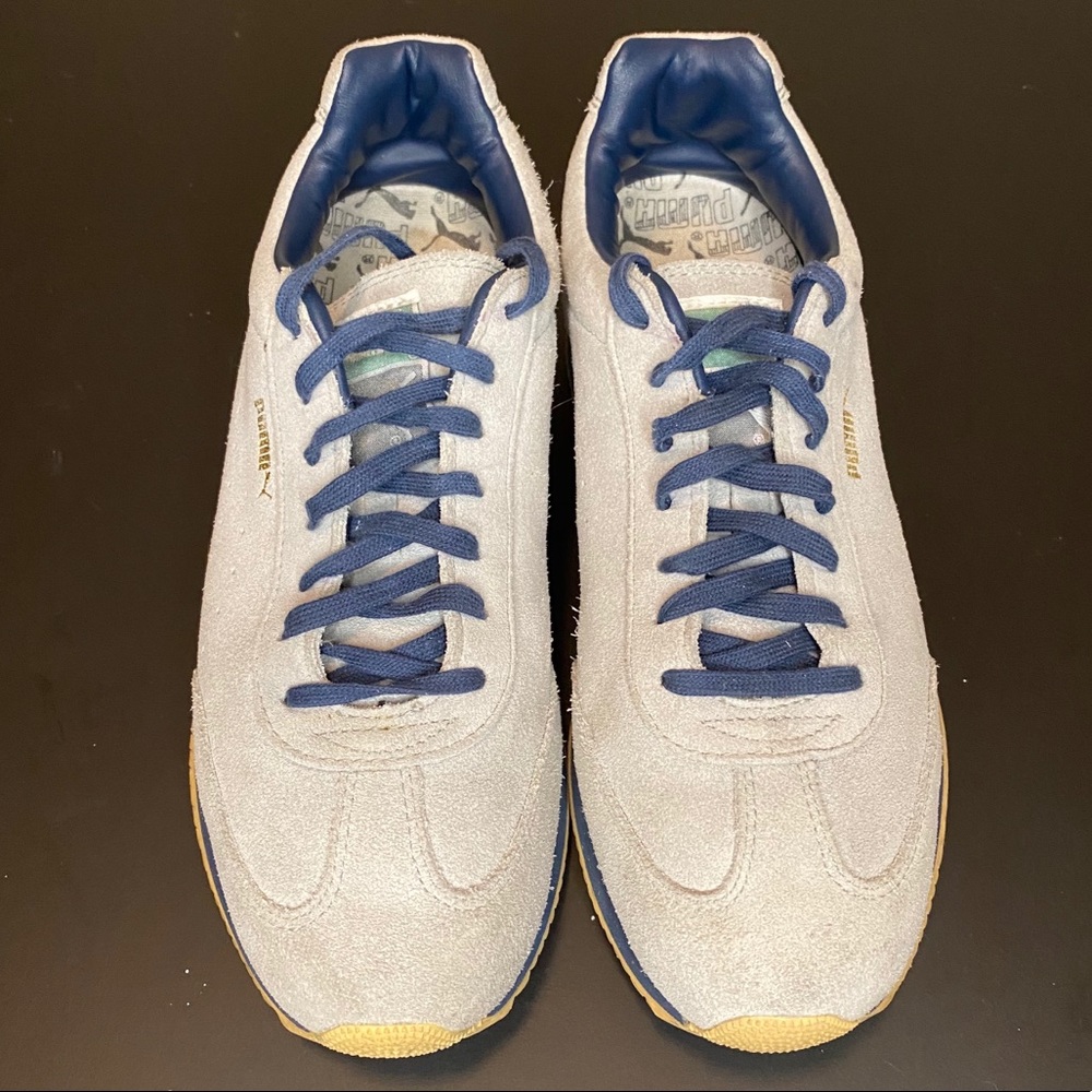 Retro Suede Trainers - Picture 3 of 8